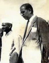 With Lal Bahadur Shashtri