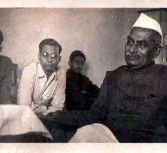 With  Dr. Rajendra Prasad